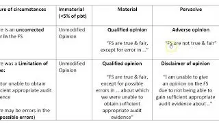 Introduction to Modified Audit Reports