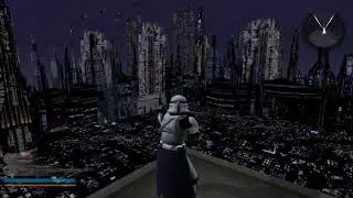 Empty Jedi Temple exploration - Star Wars Battlefront 2 (2005)