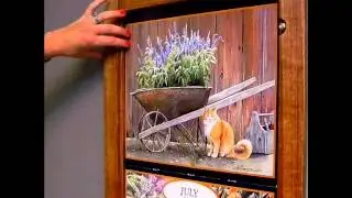 Wall Calendar Frame Plan - Item 49887
