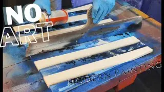 Easy Abstract Painting Demo / Moderne Malerei / Abstrakte Kunst by 