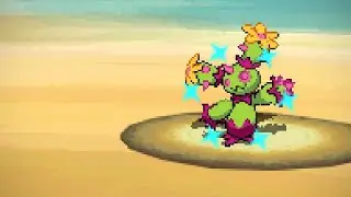 Shiny Maractus in Pok&eacute;mon White &ndash; 15,558 Encounters