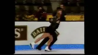 1994 European Championships (ESPN) - Original Dance - Jayne Torvill & Christopher Dean GBR
