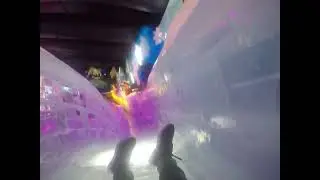 Ice Slide at JW Marriott Hill Country ICE event for Christmas