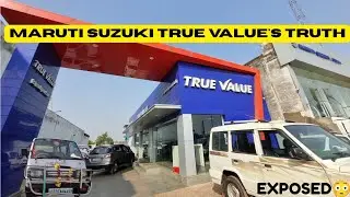 Visiting Maruti Suzuki True Value for the first time😑 EXPOSED😶&zwj;🌫️  Better than Cars24??🤔