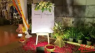 Wedding Reception Decor / Wedding Reception Decoration - Wind Chimes, Mysore
