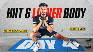 30 MIN Lower Body & HIIT WORKOUT - At Home DAY 4 For ATHLETES