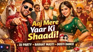 Aaj Mere Yaar Ki Shaadi ❤️&zwj;🔥 | New Wedding Dance Song 2026 | DJ Bajega | Full Video