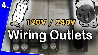 Wiring 120V and 240V Outlets for EV Charging and High Power Appliances