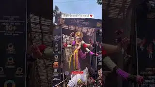 chandanwadi Cha god ganpati aagman sohala 2024#ganpati #ganeshchturthi #ganesh #shorts #short