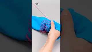 Best way to fix too long sleeves no cutting! Miarti 🧵✂️