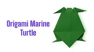 Origami Marine Turtle