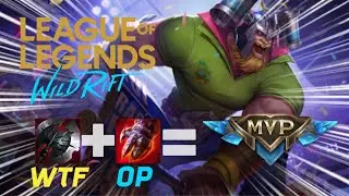 Wild Rift: Brolaf Skin Gameplay | Road to Challenger | Season 1