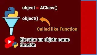 Ejecutar Objeto como si fuera una Función | Python #Shorts