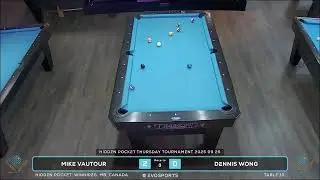 MIKE VAUTOUR vs DENNIS WONG - HIDDEN POCKET - TABLE 10 | EvoSports