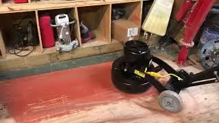 Hawk Merlin Dust Control on Wood