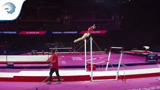 Axelle KLINCKAERT (BEL) - 2018 Artistic Europeans, qualification bars