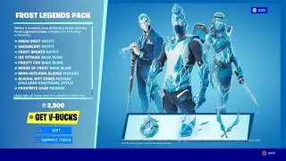 NEW Frost Legends Pack in Fortnite!