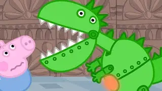 George's Birthday! 🐷🎂Cartoons with Subtitles | Peppa Pig Official Family Kids Cartoon