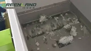 Single shaft shredder/plastic lump shredder- Greenlandplast