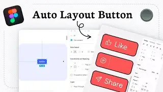 How to create auto layout button in Figma