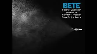 BETE Electric HydroPulse&reg; Automatic Precision Spray Nozzles &ndash; Hi-Speed Video Spray Demonstration