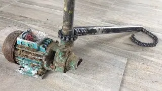 Home Make Pipe Wrench | Old  Stuff To Make Chain Pipe Wrench