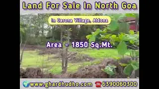 Prime Residential Plot For Sale In Aldona, North Goa