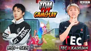 RSG Gezi Vs TEC Kaixuan TDM 1v1 Battle 🔥| Sensitivity & Control Layout