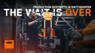 KTM Production  Restart – Behind the Scenes in Mattighofen | KTM