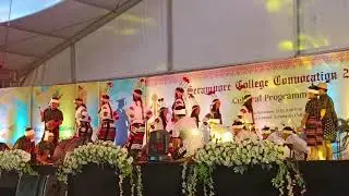 Mizo Cultural Dance | 98th Senate of Serampore Convocation 2025 | Senate of Serampore College