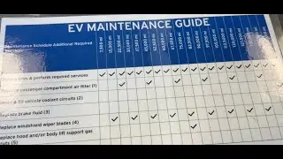 Chevy Bolt Maintenance: First Service