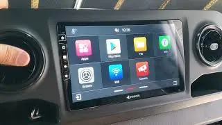 (Forgot) Sprinter Head unit Stereo Upgrade Dynavin 9 Review (Extra Summary)