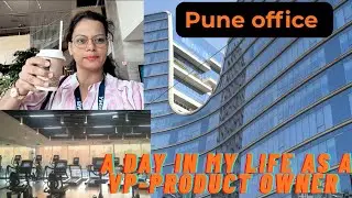 A Day in My Life as a VP Product Owner 🧑&zwj;💻| Pune Office💻#viralvideo #indian #youtuber 