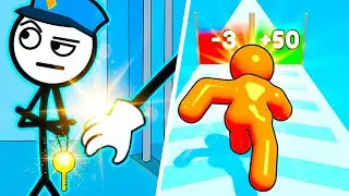 Thief Puzzle vs Tall Man Run 🕵️🤖 Max Level Gameplay Walkthrough Android iOS Update 7LK5