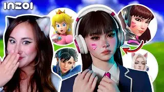 Recreating POPULAR VIDEO GAME CHARACTERS in inZOI!
