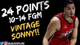 Sonny Thoss Full Highlights vs. NLEX 4.5.2019 | 21 PTS, 10-14 FGM! ViNTAGE SONNY!