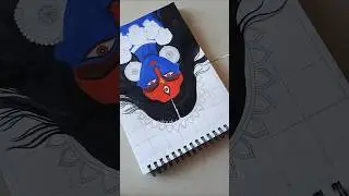 Mahakali part -2 🔱 #art #shorts #drawing #maakali