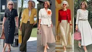 “50+ Outfit Ideas for Women Over 50 | Ageless & Classy Looks”