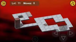 how to beat level 11 in Bloxorz using the least amount of moves