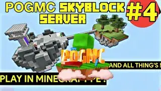That's too much guys | pogmc skyblock | best Skyblock server for MCPE | Prithvi Gaming YT