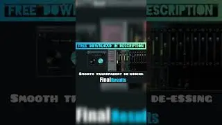 Free de esser fl studio patch #shorts
