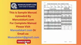 Case 521D Wheel Loader Service Repair Manual PDF | Manualskart.com