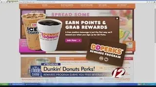 Dunkin' Donuts offers perks