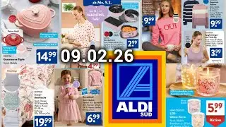 ✨ Aldi PROSPEKT ANGEBOTE Ab Mo. 09.02.26 | ANGEBOTE DER WOCHE 🛒 #aldis&uuml;d #aldi