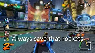 Gem Stone Valley Area, CTR Nitro Fueled Gameplay 2