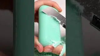 Slow, clean soap peeling with satisfying ASMR sounds. Just pure relaxation and smooth motion.