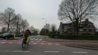 Cycling in Groningen, Netherlands | Herewegbuurt to Villabuurt-Oost | 4K | GoPro Hero 11