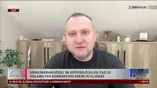 Ukrajnában közel 50 képviselő ellen zajlik valamilyen korrupciós eredetű eljárás - HírTV