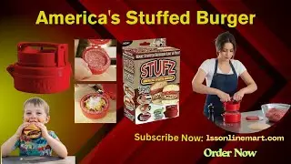 Homemade Stuffed Burgers Made Easy | Stufz Burger Maker Review