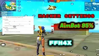 Best Hack Settings ⚙️ HUD + sensitivity Free Fire Smart GaGa(AIMBOT)SETTING|SMARTGAGA|#3